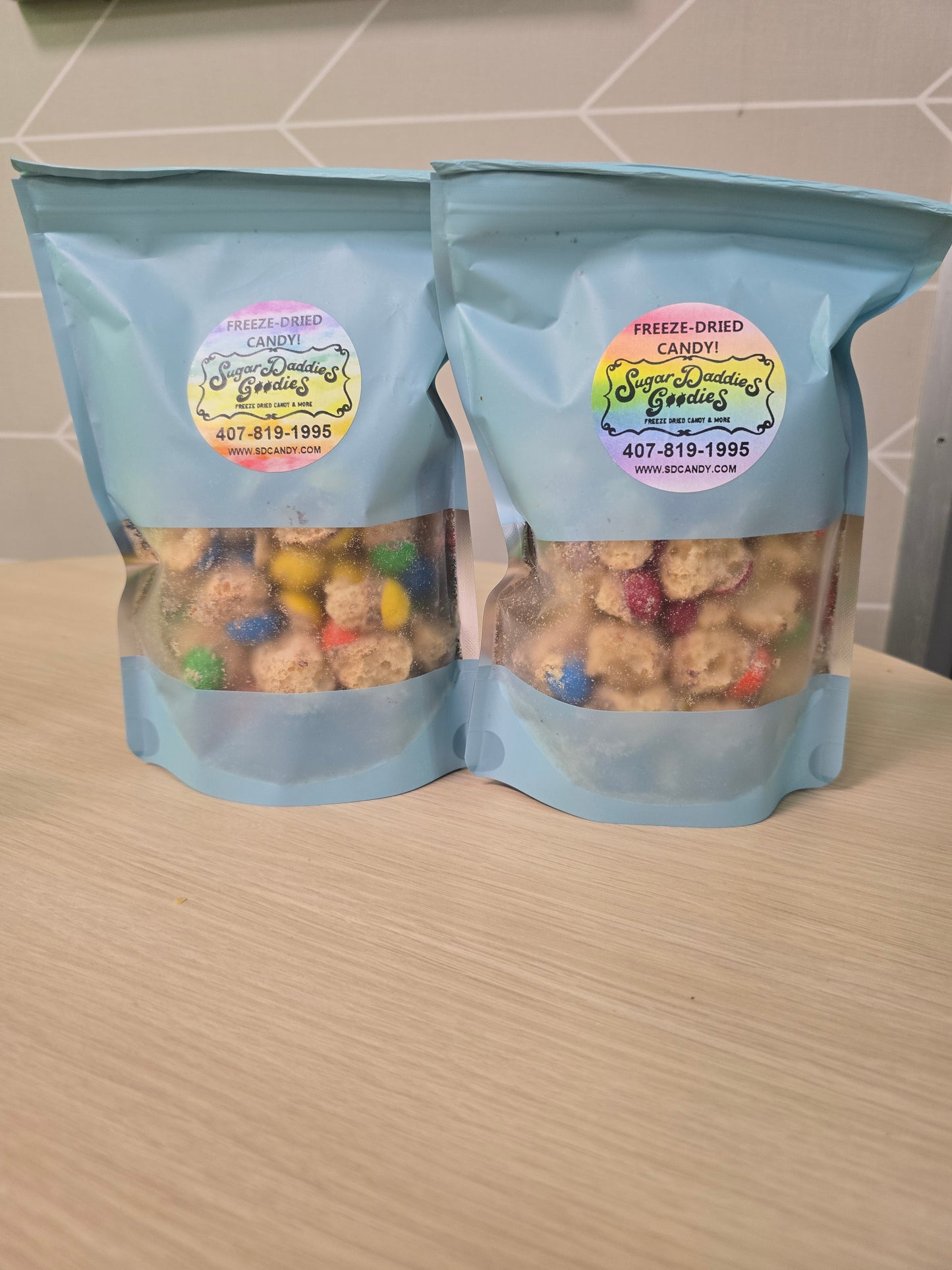 Freeze-dried Caramel Crunchies