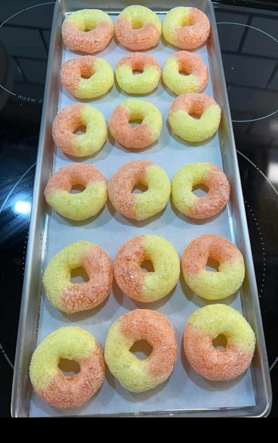 Freeze-dried Peach Rings