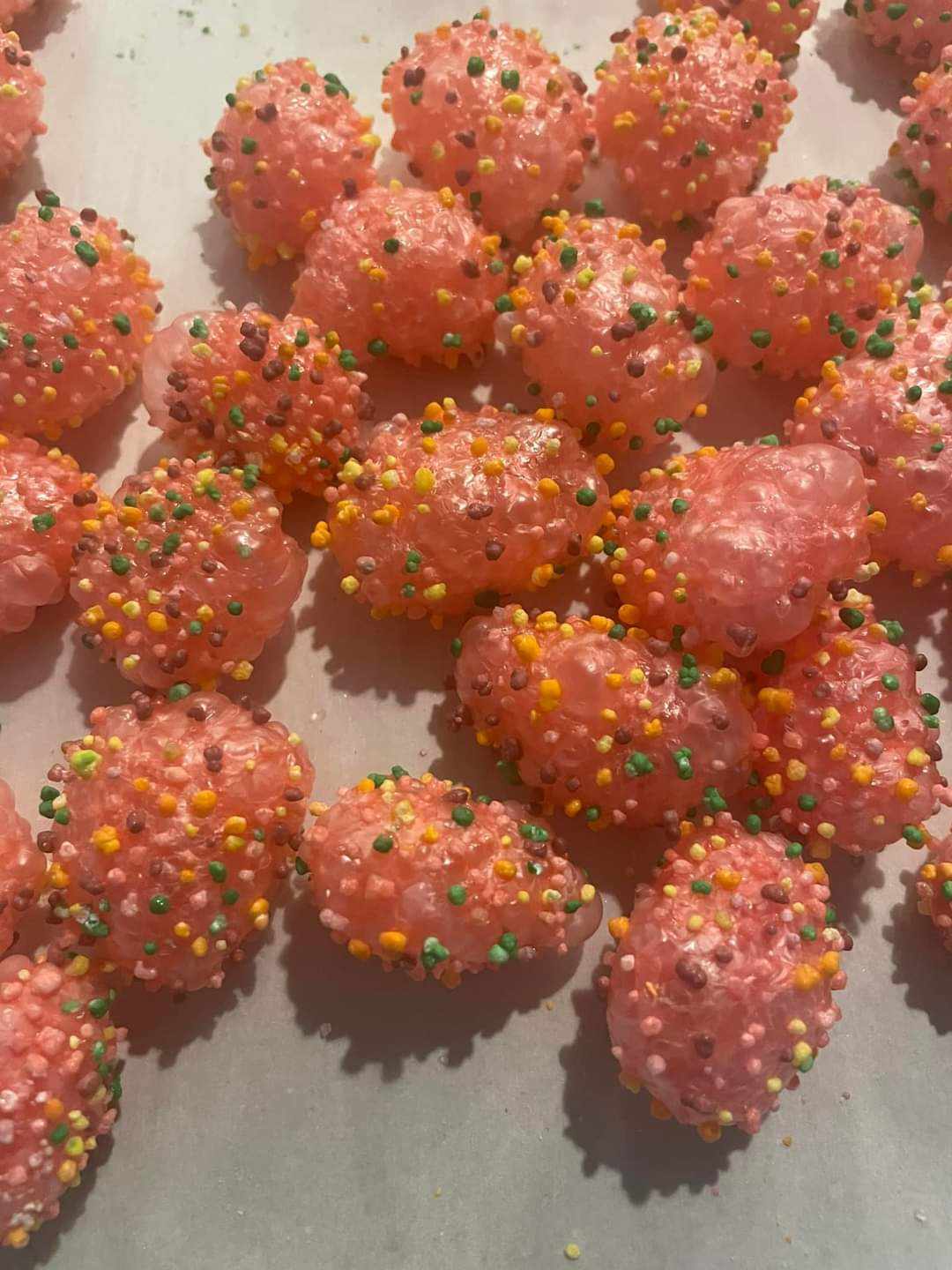 Pink Pokey Balls - Freeze Dried Nerd Clusters